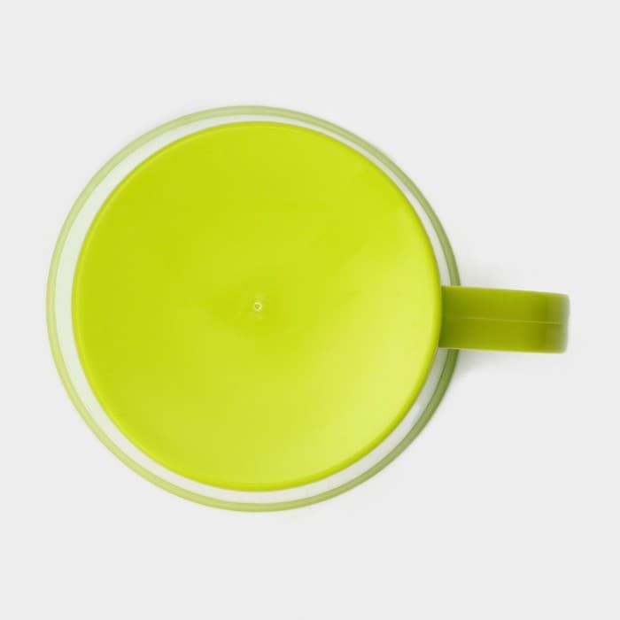 Кружка пластиковая ПластоС, 400 мл, МИКС