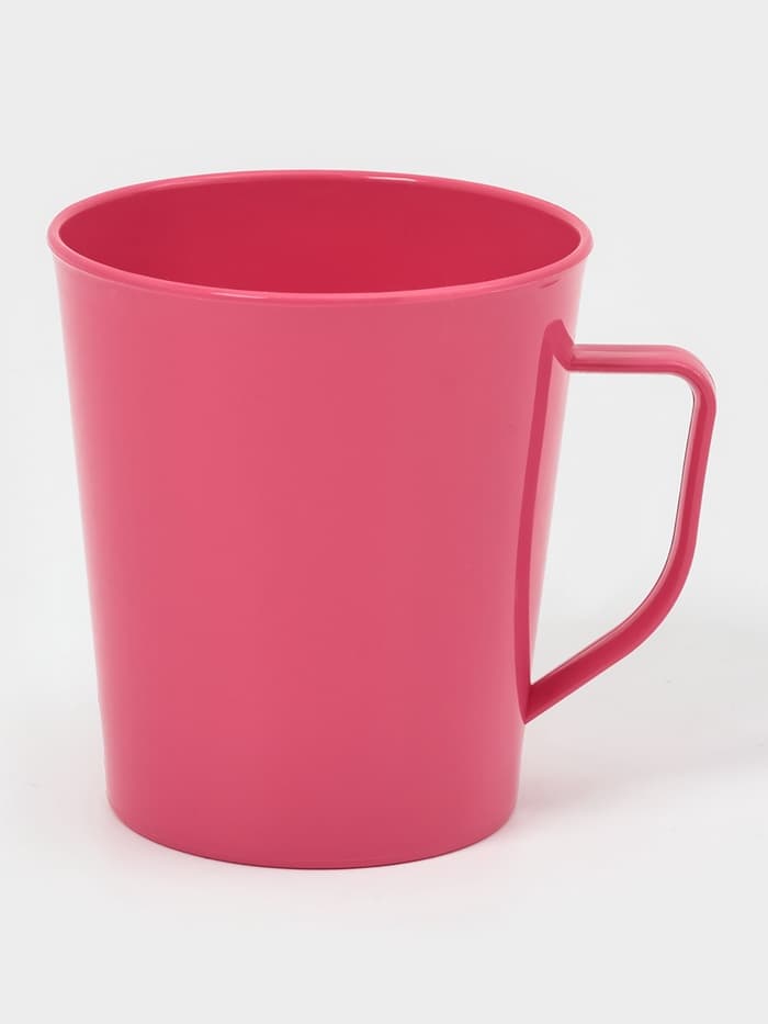 Кружка пластиковая ПластоС, 400 мл, МИКС