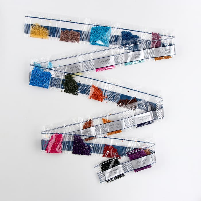 Алмазная мозаика с полным заполнением со светящимися стразами на холсте «Город любви», 20×30 см