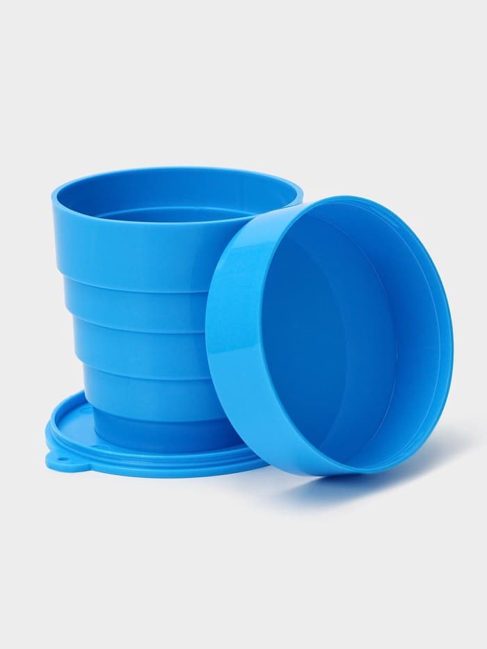 Стакан складной, 130 мл, пластик, МИКС