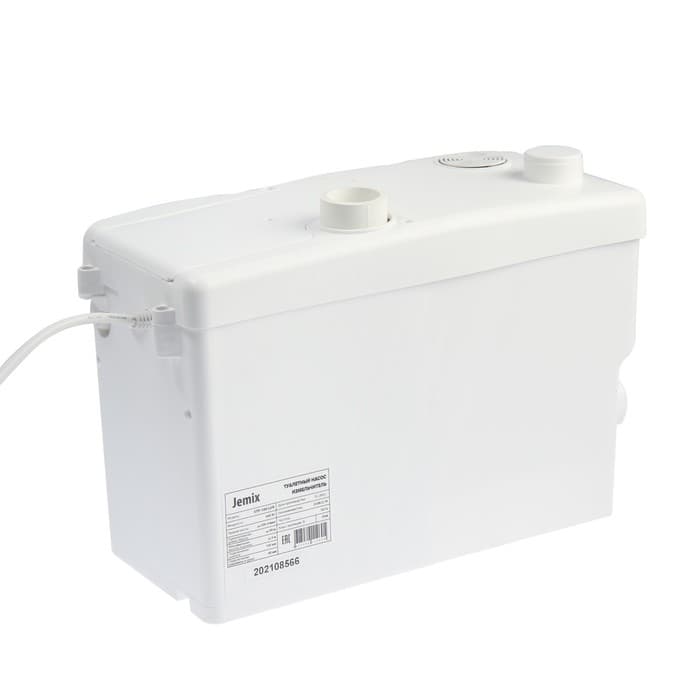 Насос канализационный JEMIX STP-100 LUX, 600 Вт, 200 л/мин, напор 9 м, с измельчителем