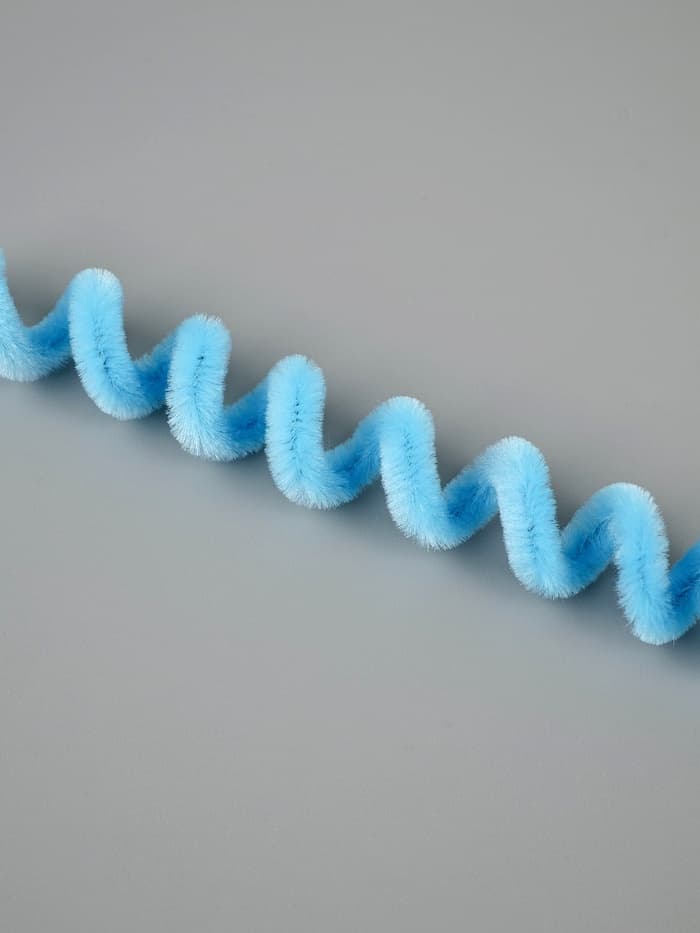 Синельная проволока набор 50 шт., светло-голубая, 30 см