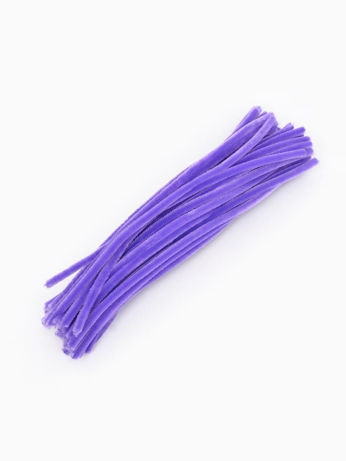 Синельная проволока, набор 50 шт., сиреневая, 30 см