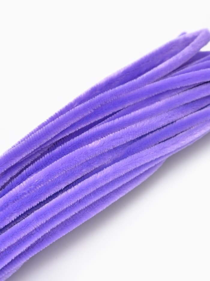 Синельная проволока, набор 50 шт., сиреневая, 30 см