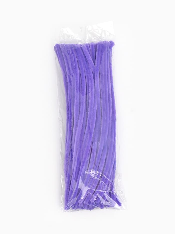 Синельная проволока, набор 50 шт., сиреневая, 30 см