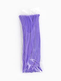 Синельная проволока, набор 50 шт., сиреневая, 30 см