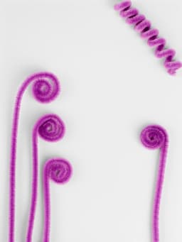 Синельная проволока, набор 50 шт., сиреневая, 30 см