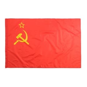 Флаг СССР, 90×150 см, полиэфирный шёлк