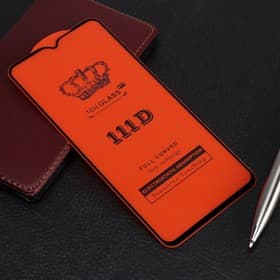 Защитное стекло 2.5D TFN для Xiaomi Redmi 9T, полный клей, чёрная рамка