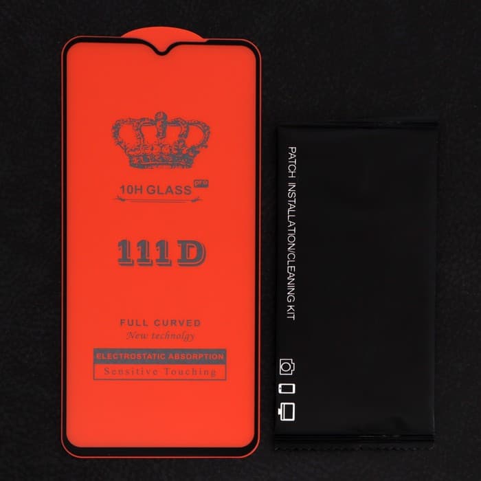 Защитное стекло 2.5D TFN для Xiaomi Redmi 9T, полный клей, чёрная рамка