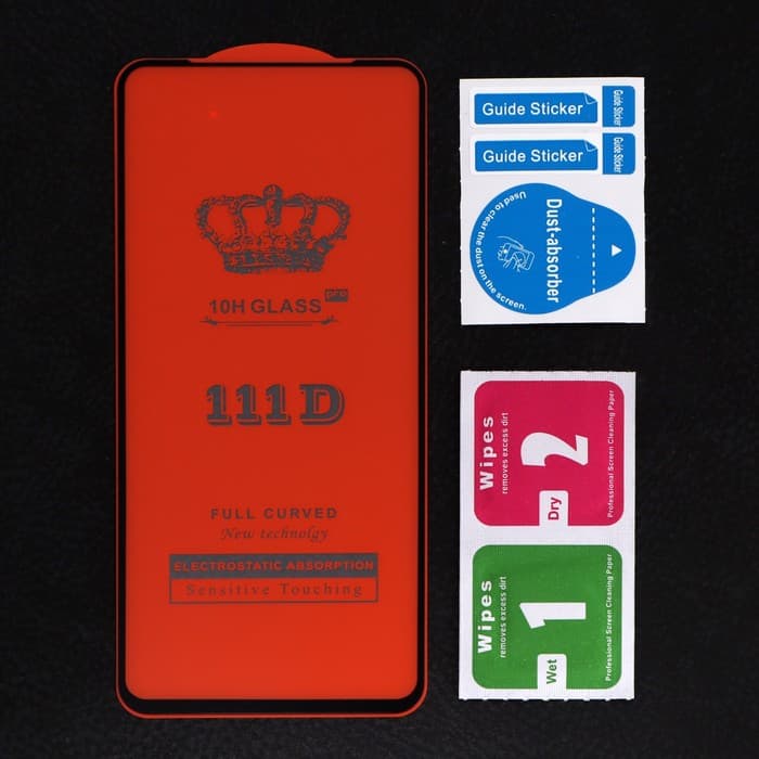 Защитное стекло 2.5D TFN для Xiaomi Redmi Note 10T, полный клей, чёрная рамка