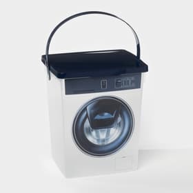 Контейнер для стирального порошка, 5 л, 19.6×16.7×23 см, пластик, МИКС