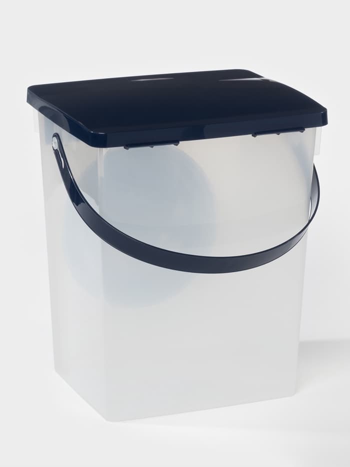 Контейнер для стирального порошка, 5 л, 19.6×16.7×23 см, пластик, МИКС