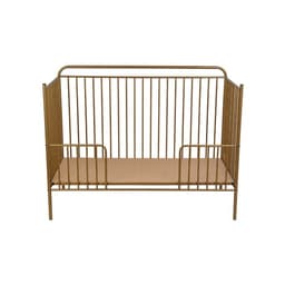 Кровать-трансформер Polini kids Vintage 400, детская, металлическая, цвет бронзовый