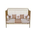 Кровать-трансформер Polini kids Vintage 400, детская, металлическая, цвет бронзовый