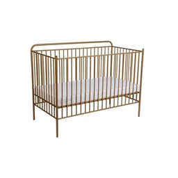 Кровать-трансформер Polini kids Vintage 400, детская, металлическая, цвет бронзовый