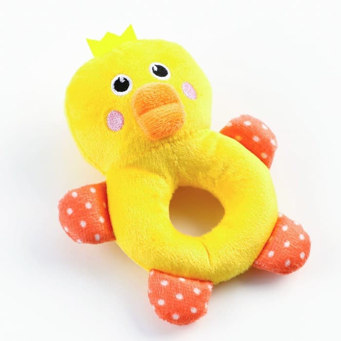 Игрушка пищащая для собак «Утёнок»,17 см