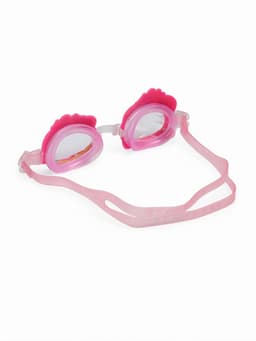 Очки для плавания детские ONLYTOP Swim «Русалка», беруши, розовые
