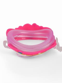 Очки для плавания детские ONLYTOP Swim «Русалка», беруши, розовые