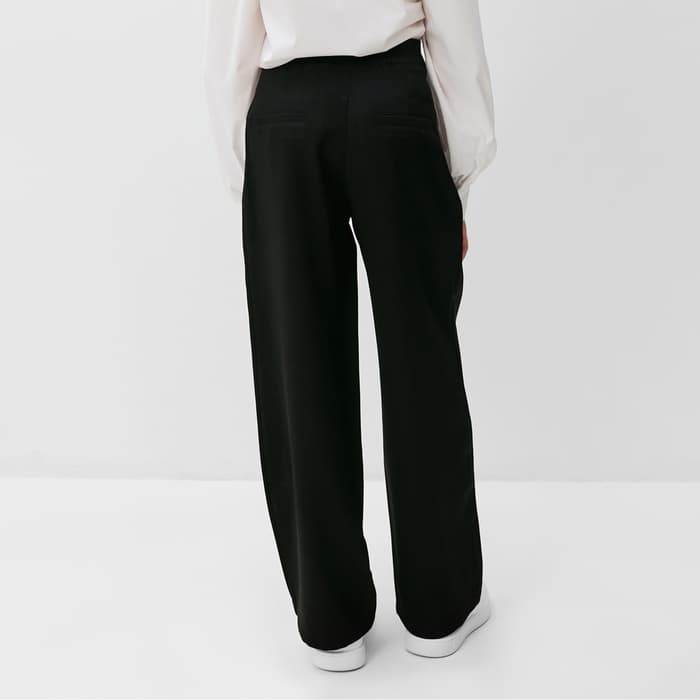 Брюки для девочки MINAKU, чёрные, рост 122 см