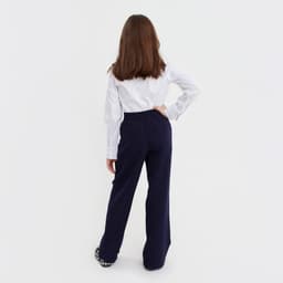 Брюки для девочки MINAKU, синие, рост 158 см