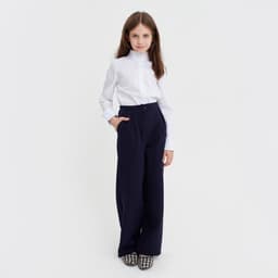 Брюки для девочки MINAKU, синие, рост 164 см