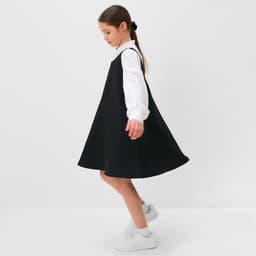 Сарафан для девочки MINAKU, чёрный, рост 128 см