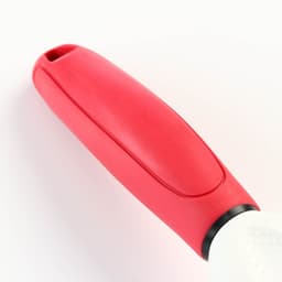 Расчёска для шерсти «Пижон» Premium, 9.5×17 см, с вращающимися зубчиками, красная