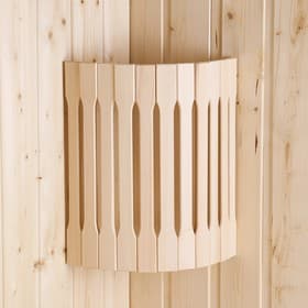 Абажур для бани и сауны «Кинжал», липа, настенный, угловой, «Добропаровъ»