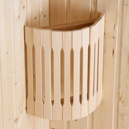 Абажур для бани и сауны «Кинжал», липа, настенный, угловой, «Добропаровъ»