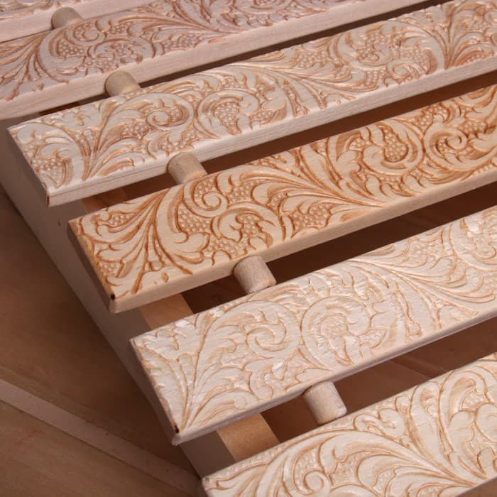 Подголовник для бани и сауны «Русский узор», 34×32×12 см, липа, анатомический, «Добропаровъ»