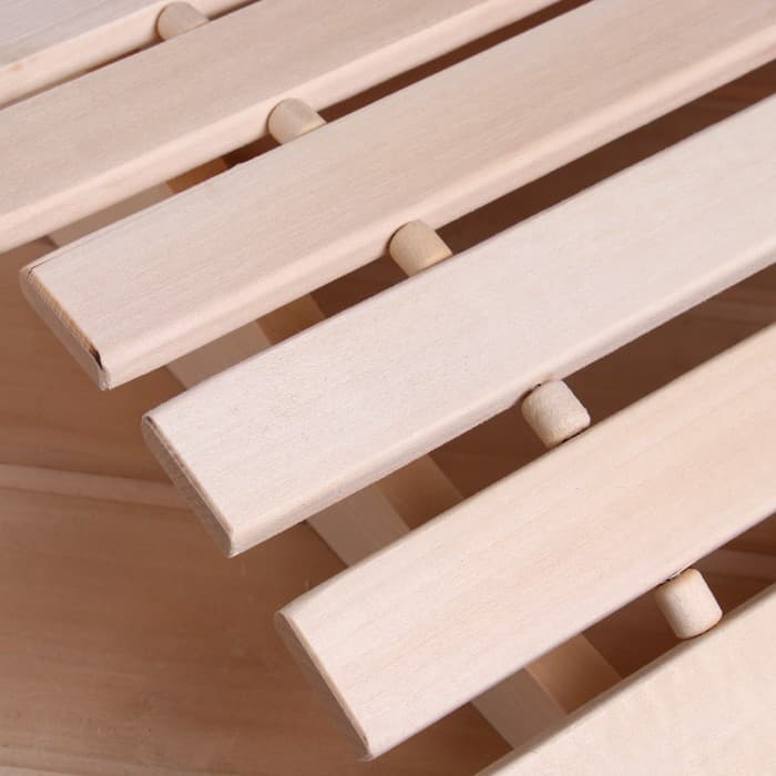 Подголовник для бани и сауны, 60×35.5×9 см, липа, «Добропаровъ»