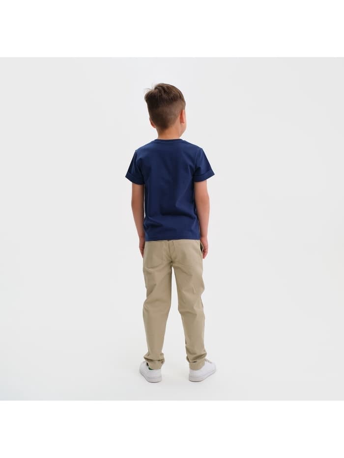 Джинсы для мальчика KAFTAN, бежевые, рост 98-104 см