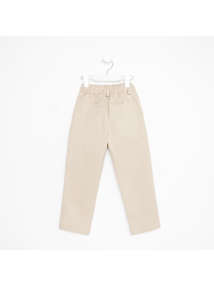 Джинсы для мальчика KAFTAN, бежевые, рост 146-152 см