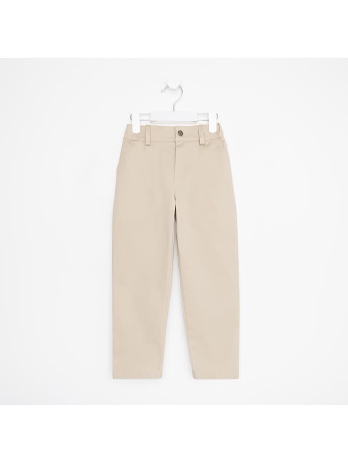 Джинсы для мальчика KAFTAN, бежевые, рост 146-152 см