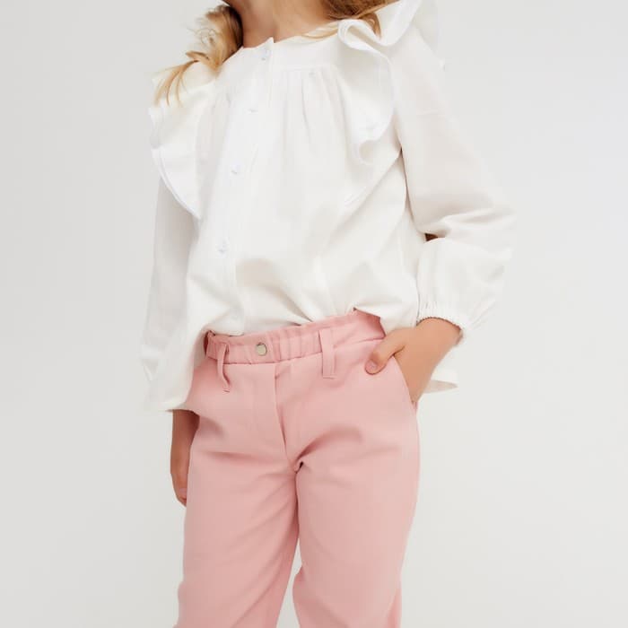 Джинсы для девочки KAFTAN, размер 28 (86-92 см), розовые