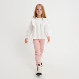 Джинсы для девочки KAFTAN, размер 28 (86-92 см), розовые