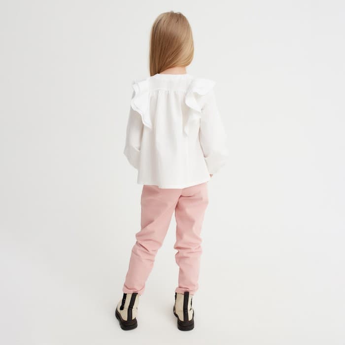 Джинсы для девочки KAFTAN, размер 38 (146-152 см), розовые