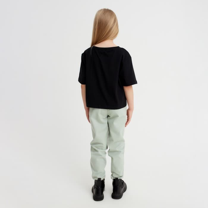 Джинсы для девочки KAFTAN, размер 28 (86-92 см), зелёные