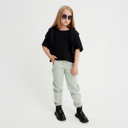 Джинсы для девочки KAFTAN, размер 28 (86-92 см), зелёные