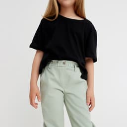 Джинсы для девочки KAFTAN, размер 34 (122-128 см), зелёные