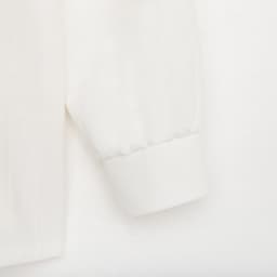 Рубашка для девочки KAFTAN с розовым бантом, белая, размер 32 (110-116 см)