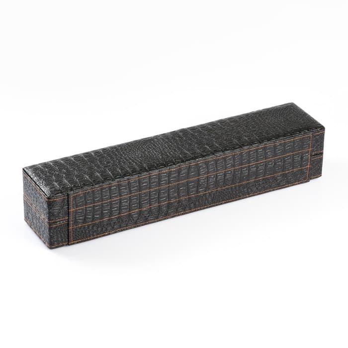 Набор с шампурами подарочный «Элит-XS» №13, в коробке из эко-кожи