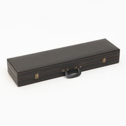 Набор с шампурами подарочный «Элит-X» №7, в коробке из эко-кожи, цвет МИКС