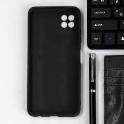 Чехол TFN для телефона Samsung A22, силиконовый, чёрный