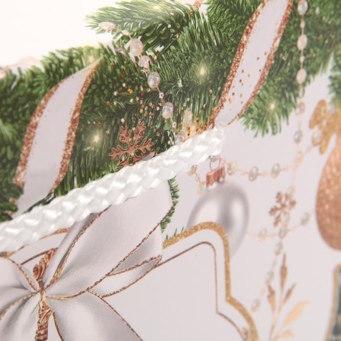 Пакет - коробка подарочный новогодний «Подарок для тебя», 23×18×11 см