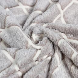 Плед светящийся в темноте «Этель. Геометрия», 200×220 см, корал-флис