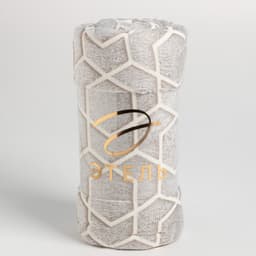 Плед светящийся в темноте «Этель. Геометрия», 200×220 см, корал-флис