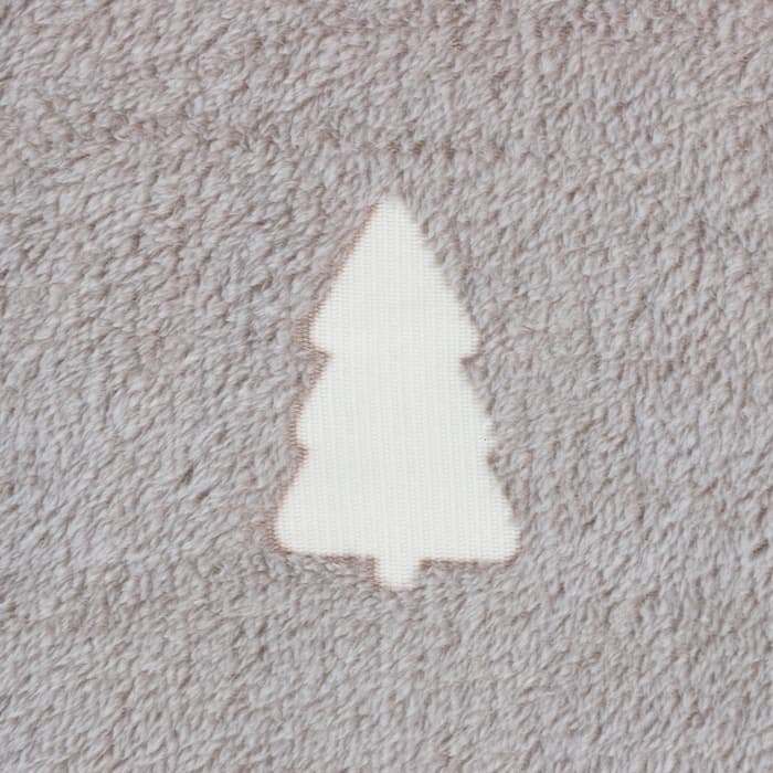 Плед светящийся в темноте «Этель. Елочки», 200×220 см, корал-флис