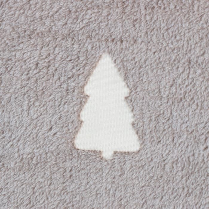 Плед светящийся в темноте «Этель. Елочки», 200×220 см, корал-флис